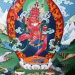 Dorje Phamo -painting Picture- Thrinlay Dorji-Optimized