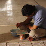 Kashi (tile) making