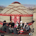 The Kyrgyz yurt of classical shape. Atbashy district, Naryn province. 2002